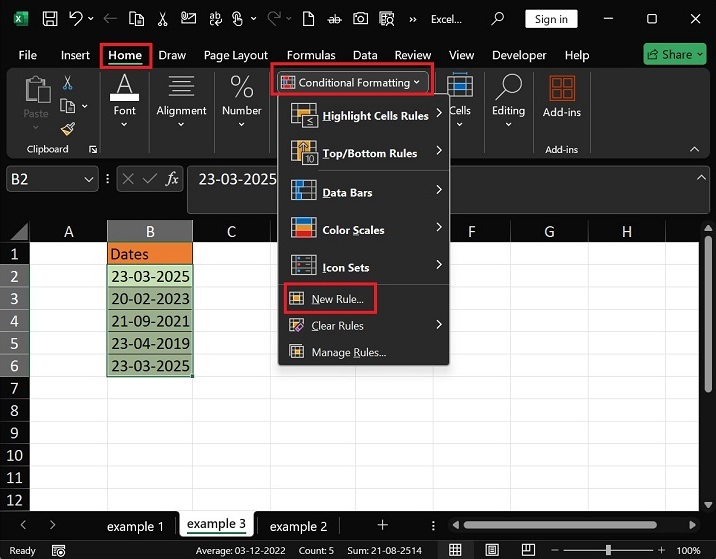 Calculate 90 Days from Current Date in Excel1