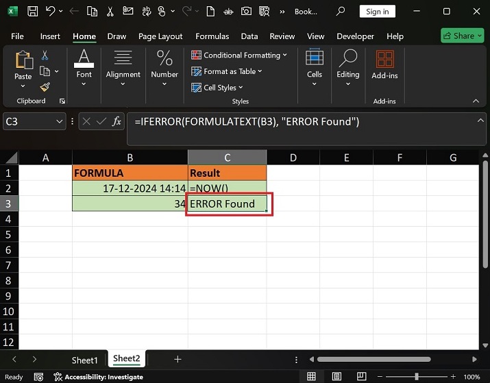 Combining with IFERROR function4