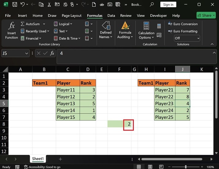 Counting Number of Regions Through AREAS Function2