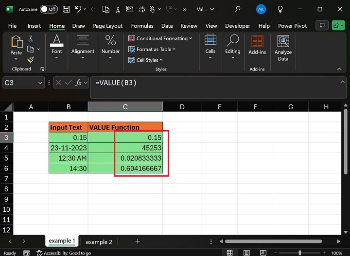 How to Apply VALUE Function in the Excel3