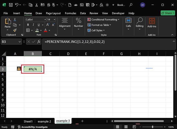 PERCENTRANK.INC Function4
