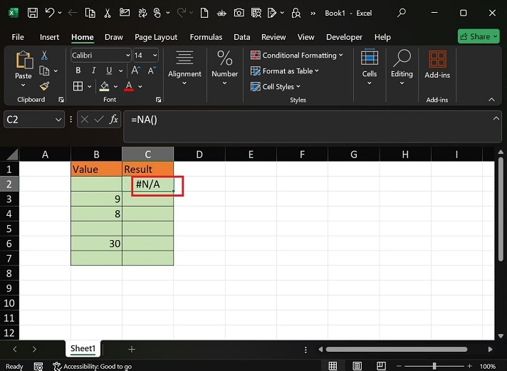 Using IF Statement to Test Whether Cell is Empty2