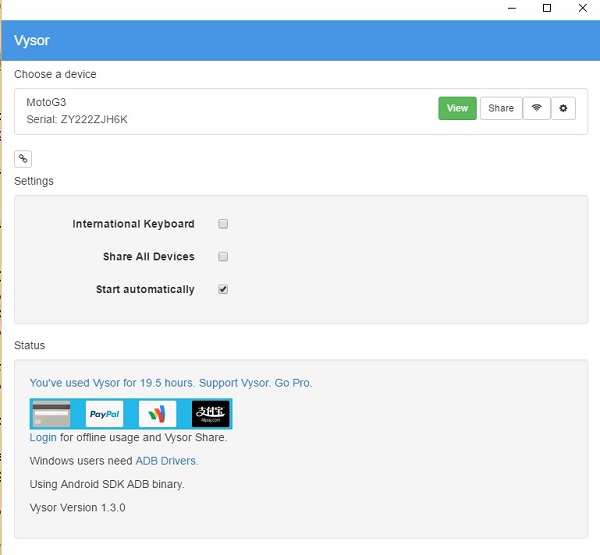 Anroid Screen Cast Tutorial