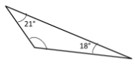 Finding an angle measure of a triangle given two angles 7.1