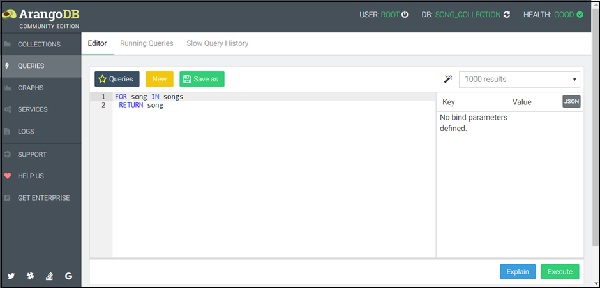 Switch To the Editor From The Result View