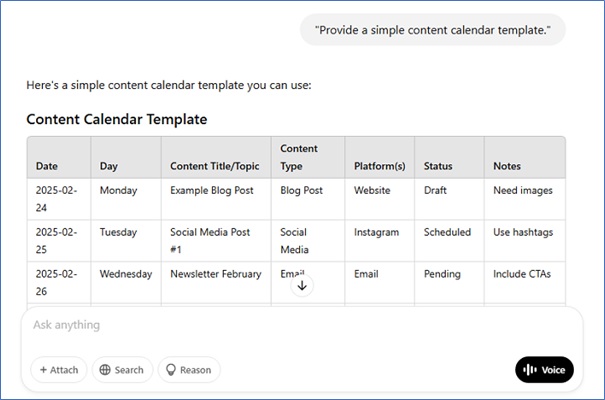 Benefits of Using a Template