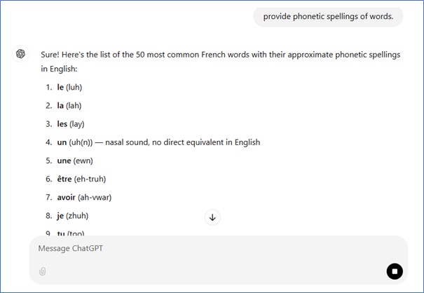 Practice Pronunciation