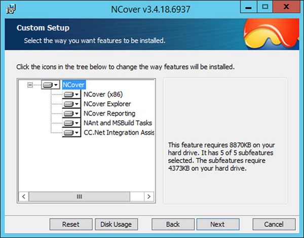 Custom Setup Default Components