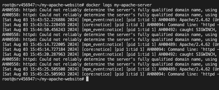 Building Web Server Docker File 6