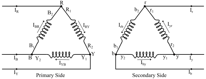 Delta-Delta Connection of Transformer1