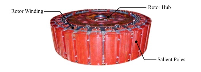 Salient-Pole Rotor