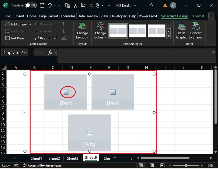 Add SmartArt Graphics with Image 2