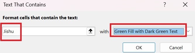 Cell Rules in Excel 13