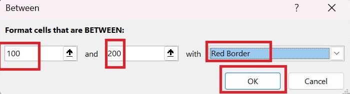 Cell Rules in Excel 7