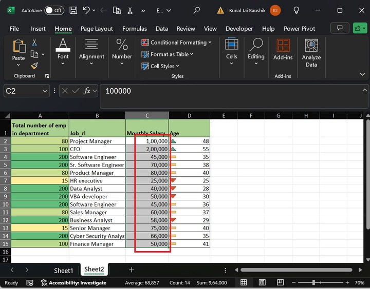 Clear Rules from Selected Cells 2