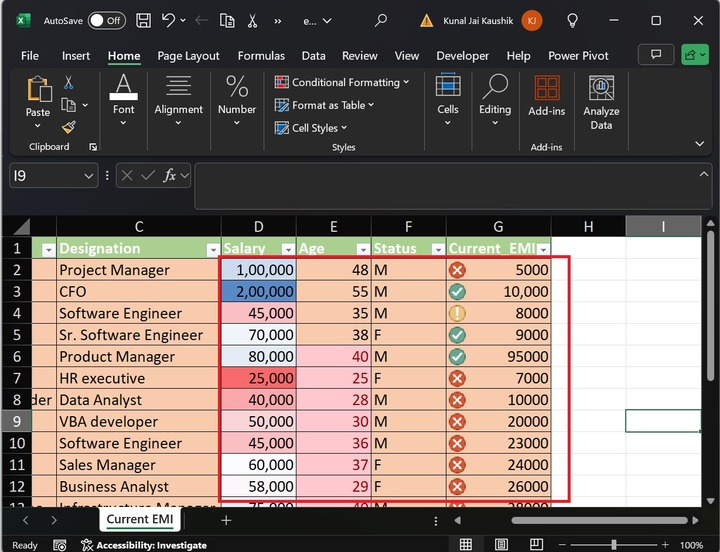 Clear Rules from This Table