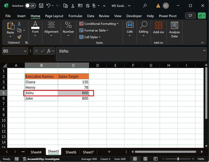 Delete Cells in Microsoft Excel 3
