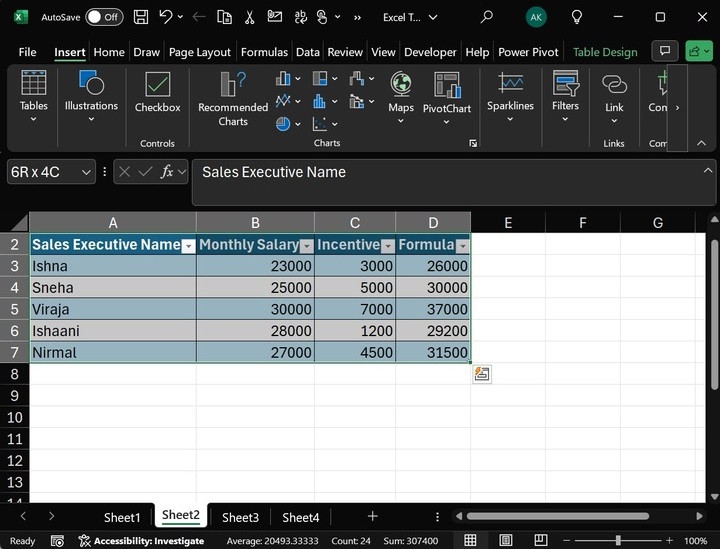 Drop Option to Move Cells
