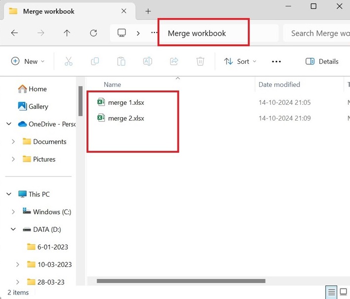 Merge Workbooks in Microsoft Excel