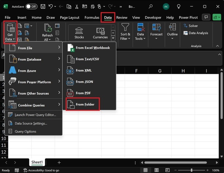 Merge Workbooks in Microsoft Excel 1