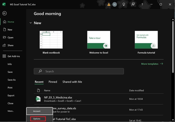 Remove Add-ins in Microsoft Excel