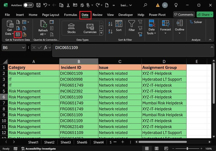 Remove Duplicates Using Power Query Editor