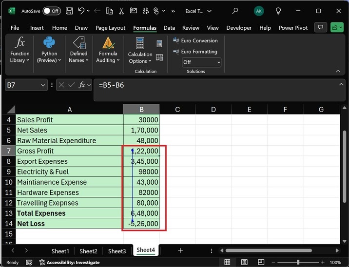 Trace Precedents and Trace Dependents 4