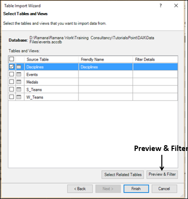 Adding a Filter to Data Source