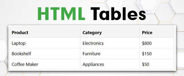 HTML Tables
