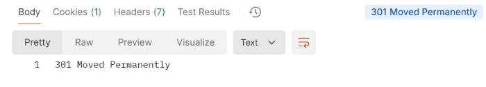 301 moved permanently