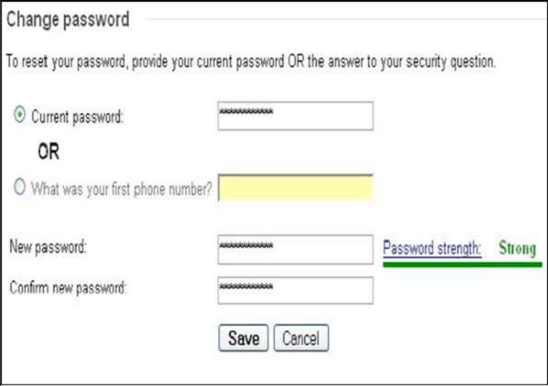 Change Password