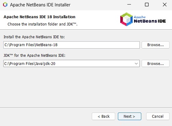 NetBeans Installation Next