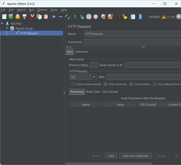 Sampler Control Panel