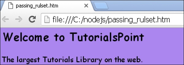 Less passing ruleset to mixin