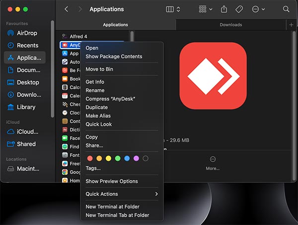 uninstallusingfinder