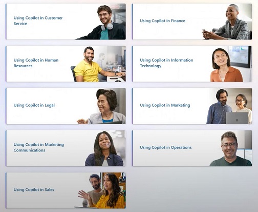 Understanding the Copilot Scenario Library