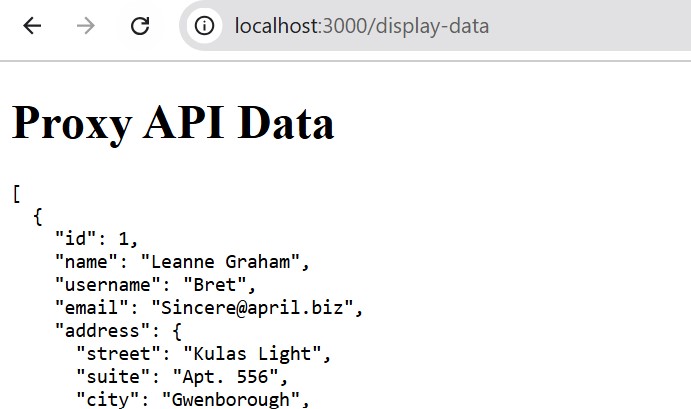 Next.js API Routes Proxy