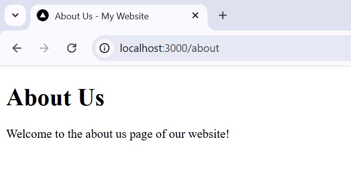 Head Component Example