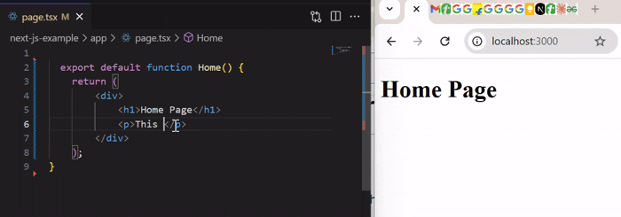Next.js Fast Refresh
