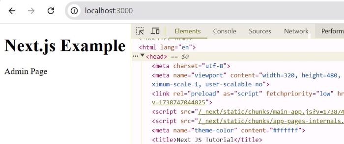 Next.js generateViewport Example 2