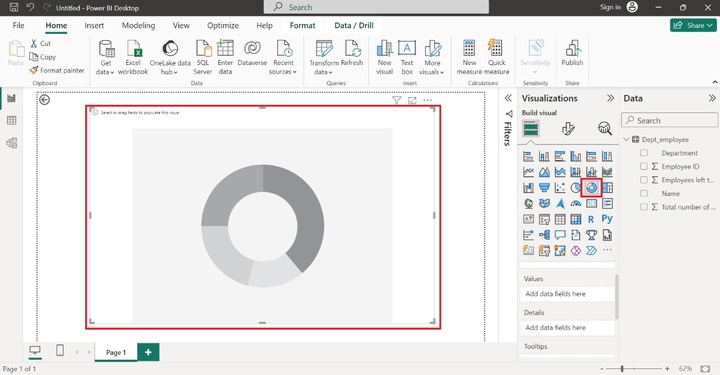 Counting Employees in Distinct Departments 1