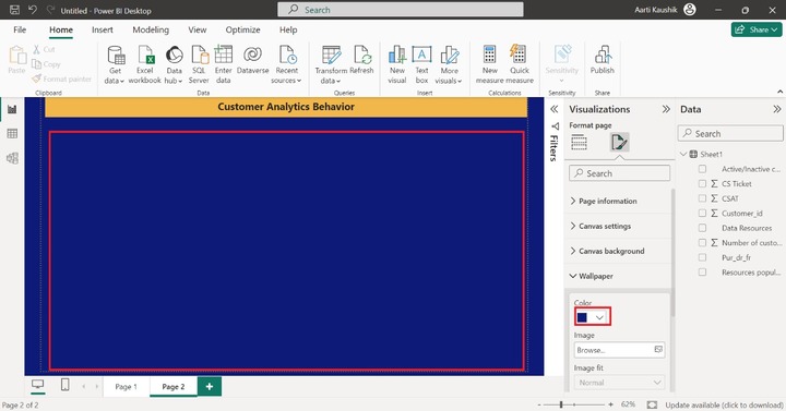 Create This Vibrant Dashboard 1