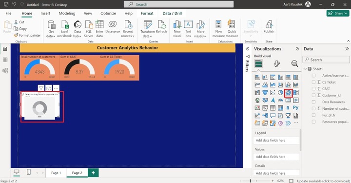 Create This Vibrant Dashboard 7