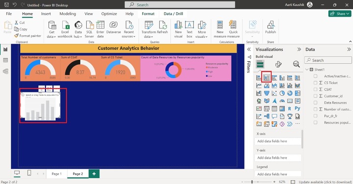 Create This Vibrant Dashboard 9