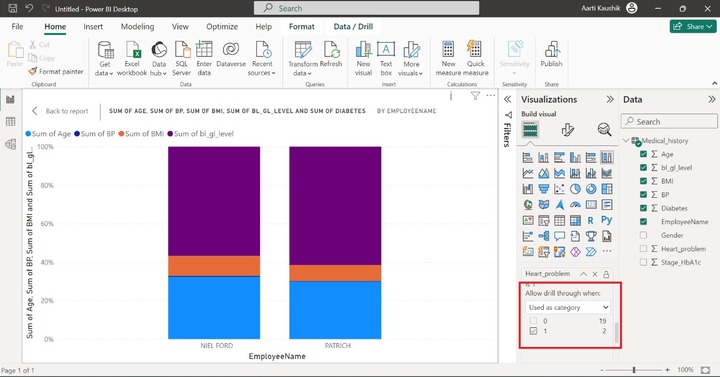 Creating a 100% Stacked Column Chart 5