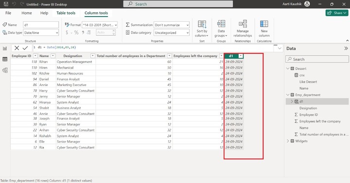 Date DAX Functions 2