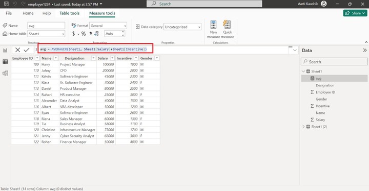 DAX Aggregate Function 14