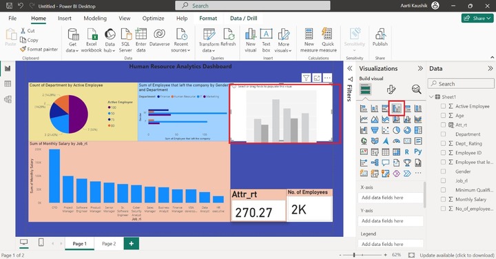 Develop a Stunning HR Dashboard 18