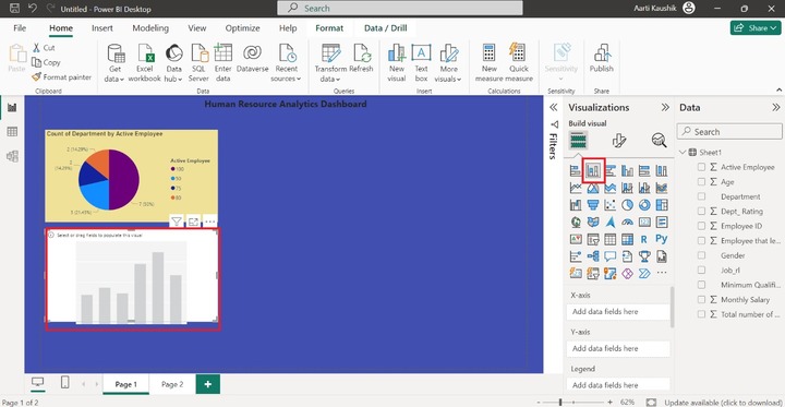 Develop a Stunning HR Dashboard 5