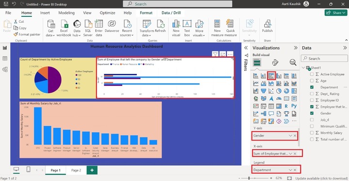 Develop a Stunning HR Dashboard 9
